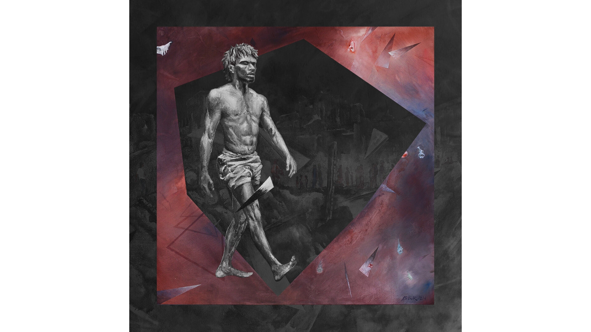 “Quantum to Fish to Human to AI to War to Comedy & Back” by Bink van Vollenhoven